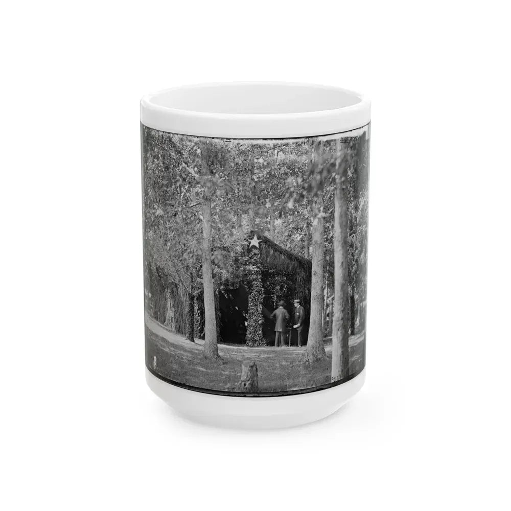 Bealeton, Virginia. Gen. Marsena R. Patrick's Headquarters (U.S. Civil War) White Coffee Mug 15oz - Go Mug Yourself