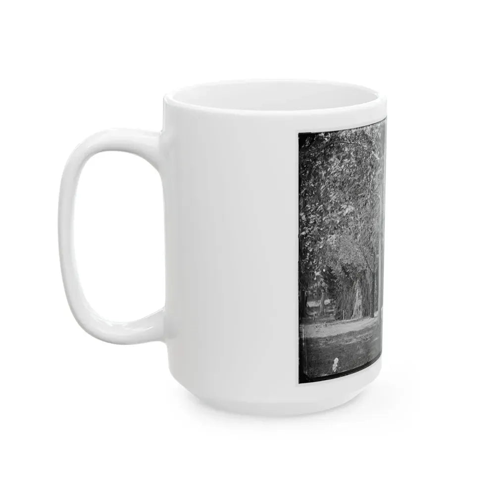 Bealeton, Virginia. Gen. Marsena R. Patrick's Headquarters (U.S. Civil War) White Coffee Mug - Go Mug Yourself