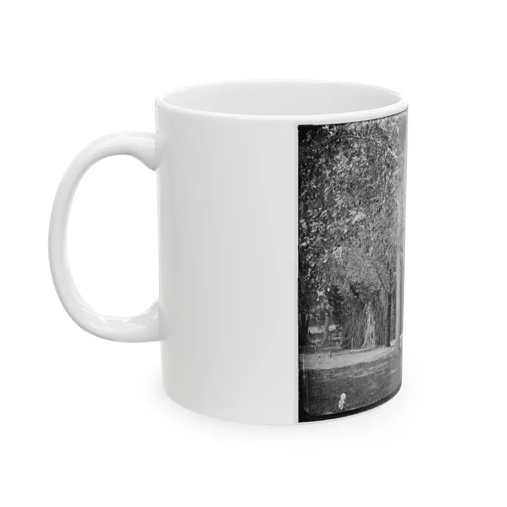 Bealeton, Virginia. Gen. Marsena R. Patrick's Headquarters (U.S. Civil War) White Coffee Mug - Go Mug Yourself