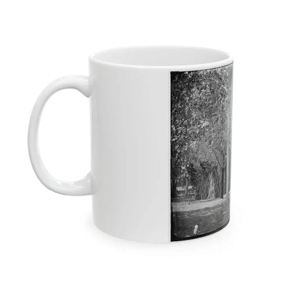 Bealeton, Virginia. Gen. Marsena R. Patrick's Headquarters (U.S. Civil War) White Coffee Mug - Go Mug Yourself