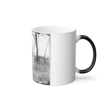 Bealeton, Virginia. Gen. William H. French Standing in Front of Tent (U.S. Civil War) Color Changing Coffee Mug 11oz - Go Mug Yourself