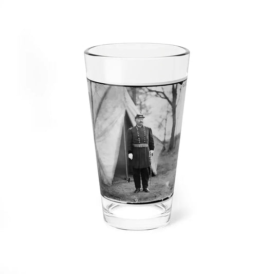 Bealeton, Virginia. Gen. William H. French Standing In Front Of Tent (U.S. Civil War) Pint Glass 16oz 16oz - Go Mug Yourself