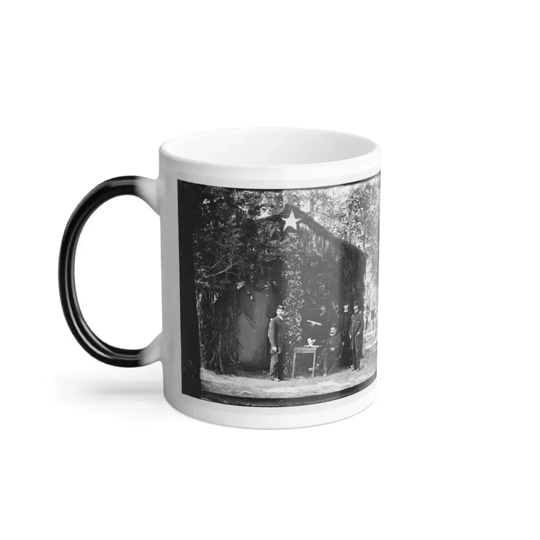 Bealeton, Virginia. General Marsena R. Patrick and Staff(2) (U.S. Civil War) Color Changing Coffee Mug 11oz - Go Mug Yourself