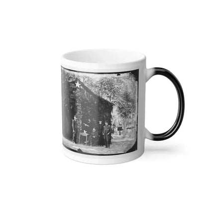 Bealeton, Virginia. General Marsena R. Patrick and Staff(2) (U.S. Civil War) Color Changing Coffee Mug 11oz - Go Mug Yourself