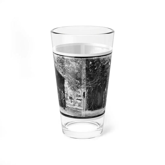 Bealeton, Virginia. General Marsena R. Patrick And Staff(2) (U.S. Civil War) Pint Glass 16oz 16oz - Go Mug Yourself