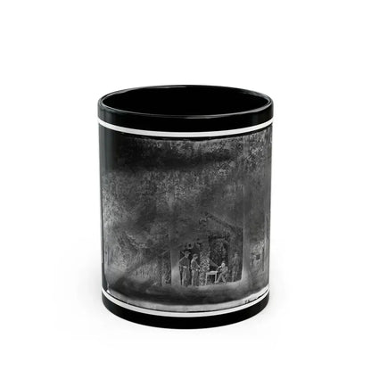 Bealeton, Virginia. General Marsena R. Patrick And Staff (U.S. Civil War) Black Coffee Mug 11oz - Go Mug Yourself