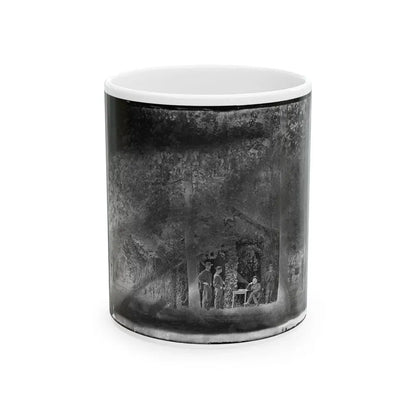 Bealeton, Virginia. General Marsena R. Patrick And Staff (U.S. Civil War) White Coffee Mug 11oz - Go Mug Yourself