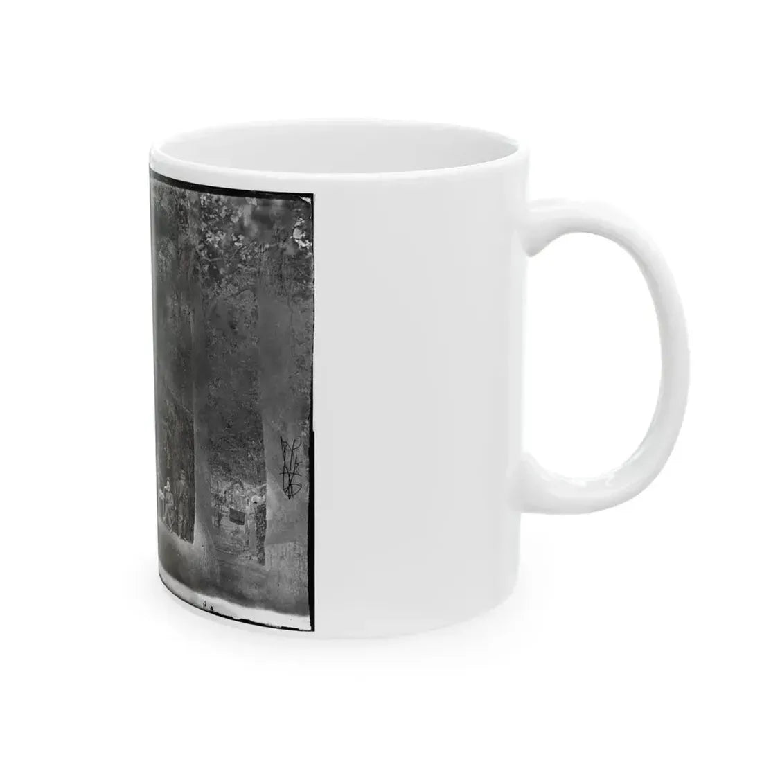 Bealeton, Virginia. General Marsena R. Patrick And Staff (U.S. Civil War) White Coffee Mug - Go Mug Yourself