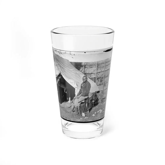 Bealeton, Virginia . John Henry, Servant, At Headquarters, 3d Army Corps, Army Of The Potomac (U.S. Civil War) Pint Glass 16oz 16oz - Go Mug Yourself