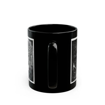 Bealeton, Virginia. Officer's Mess, Company E, 93d New York Volunteers (U.S. Civil War) Black Coffee Mug - Go Mug Yourself