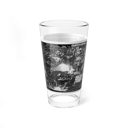 Bealeton, Virginia. Officer's Mess, Company E, 93d New York Volunteers (U.S. Civil War) Pint Glass 16oz - Go Mug Yourself