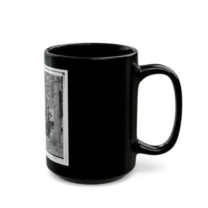 Bealeton, Virginia. Officer's Mess. Company F, 93d New York Volunteers Headquarters, Army Of The Potomac (U.S. Civil War) Black Coffee Mug - Go Mug Yourself