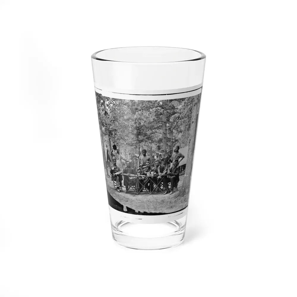 Bealeton, Virginia. Officer's Mess. Company F, 93d New York Volunteers Headquarters, Army Of The Potomac (U.S. Civil War) Pint Glass 16oz 16oz - Go Mug Yourself