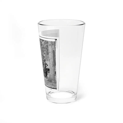 Bealeton, Virginia. Officer's Mess. Company F, 93d New York Volunteers Headquarters, Army Of The Potomac (U.S. Civil War) Pint Glass 16oz - Go Mug Yourself