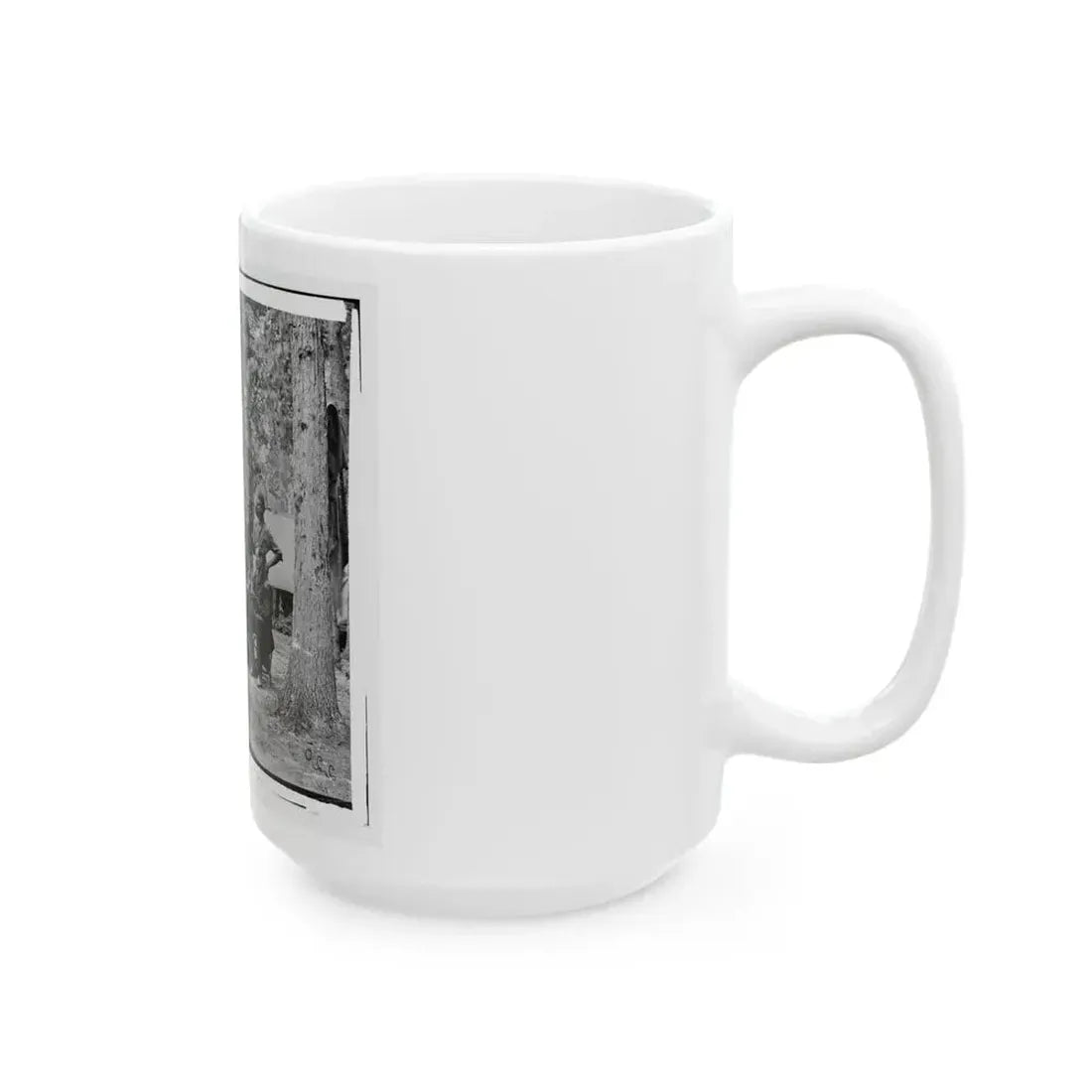 Bealeton, Virginia. Officer's Mess. Company F, 93d New York Volunteers Headquarters, Army Of The Potomac (U.S. Civil War) White Coffee Mug - Go Mug Yourself