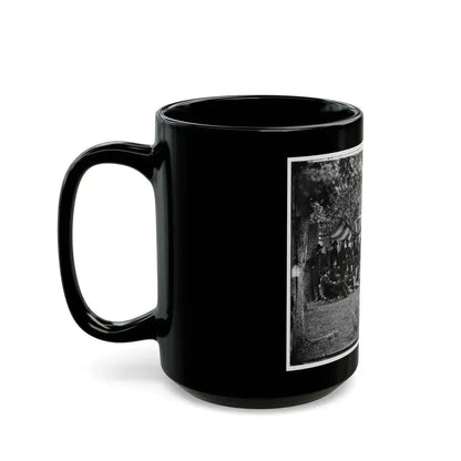 Bealeton, Virginia. Officers Of 93d New York Infantry (U.S. Civil War) Black Coffee Mug - Go Mug Yourself