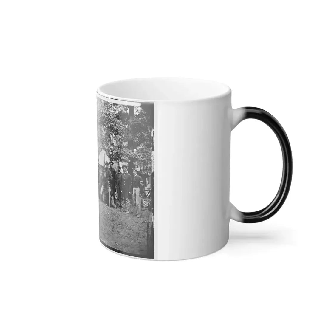 Bealeton, Virginia. Officers of 93D New York Infantry (U.S. Civil War) Color Changing Coffee Mug 11oz - Go Mug Yourself