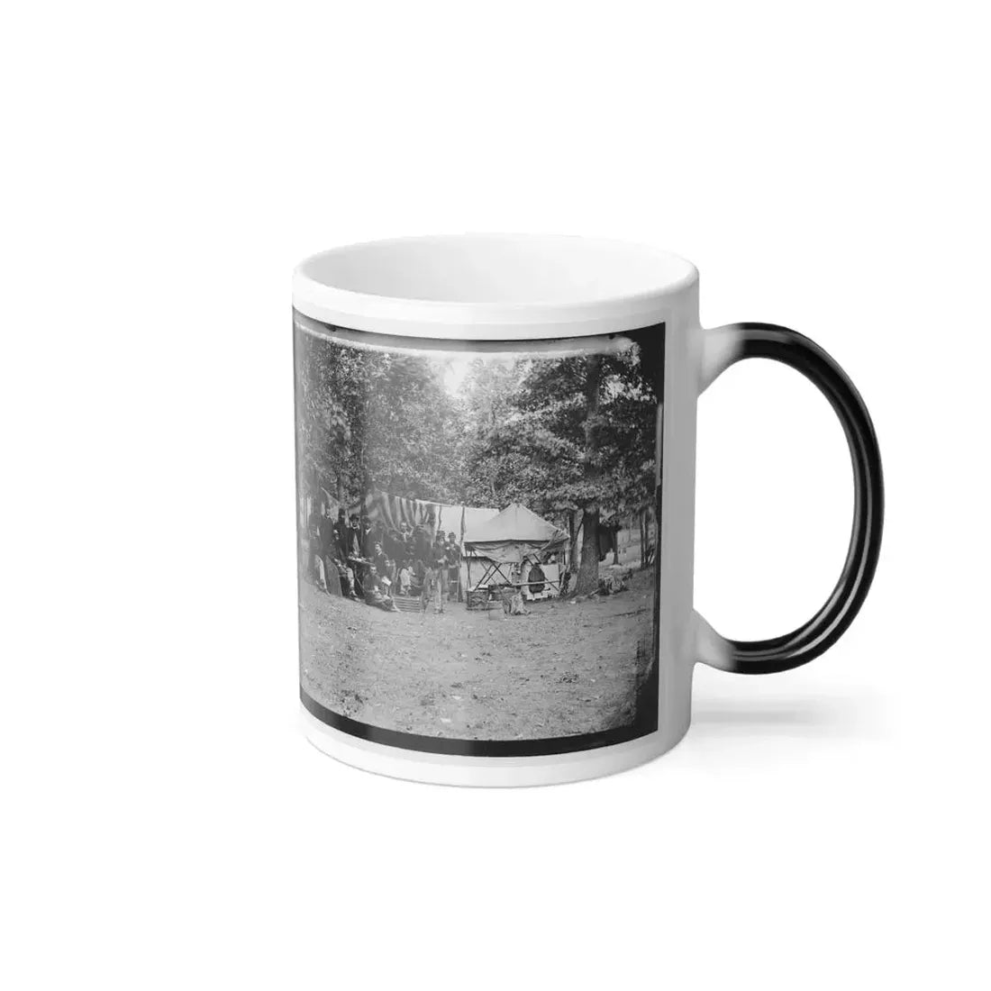 Bealeton, Virginia. Regimental Staff, 93D New York Volunteers (U.S. Civil War) Color Changing Coffee Mug 11oz - Go Mug Yourself