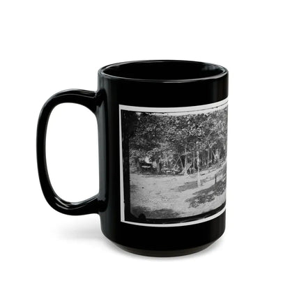 Bealeton, Virginia. View Of Camp Of 93d New York Volunteers (U.S. Civil War) Black Coffee Mug - Go Mug Yourself