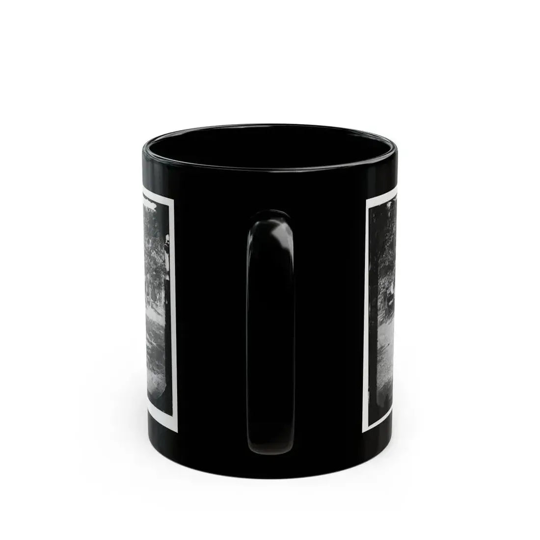Bealeton, Virginia. View Of Camp Of 93d New York Volunteers (U.S. Civil War) Black Coffee Mug - Go Mug Yourself