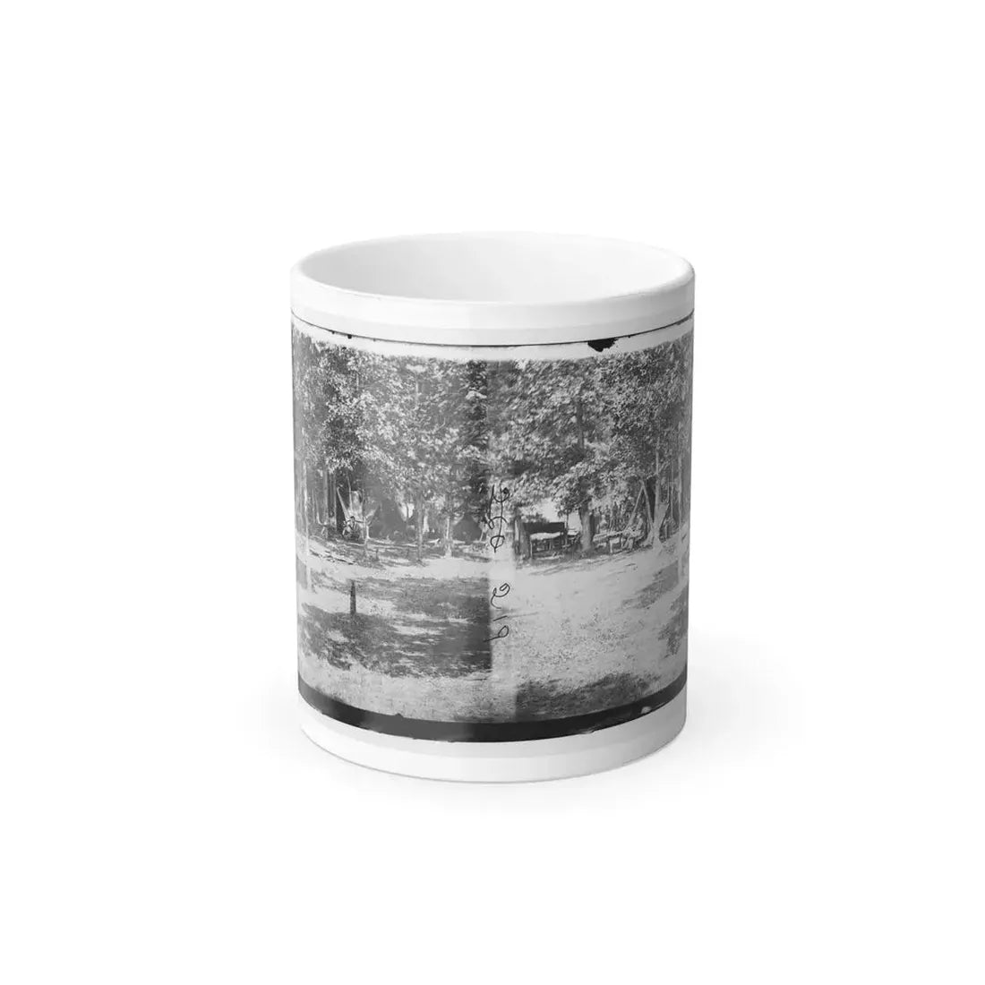 Bealeton, Virginia. View of Camp of 93D New York Volunteers (U.S. Civil War) Color Changing Coffee Mug 11oz Default Title 11oz - Go Mug Yourself