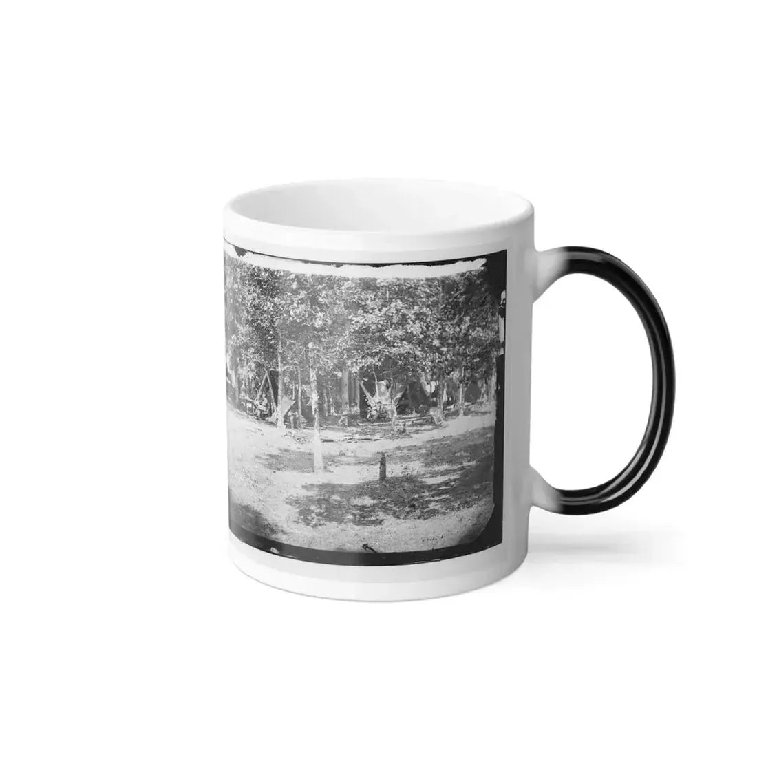 Bealeton, Virginia. View of Camp of 93D New York Volunteers (U.S. Civil War) Color Changing Coffee Mug 11oz - Go Mug Yourself