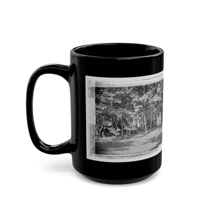 Bealeton, Virginia. Camp Of Company B, 93d New York Volunteers (U.S. Civil War) Black Coffee Mug-Go Mug Yourself