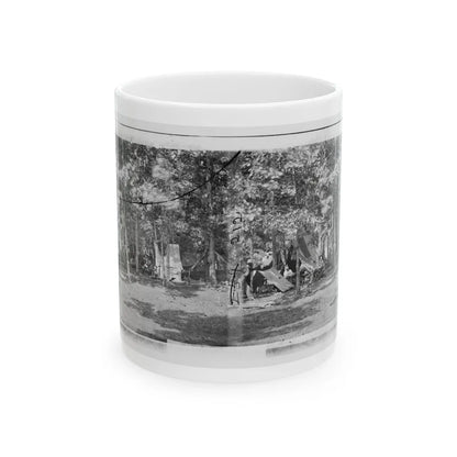 Bealeton, Virginia. Camp Of Company B, 93d New York Volunteers (U.S. Civil War) White Coffee Mug-11oz-Go Mug Yourself