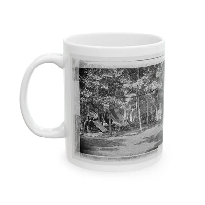 Bealeton, Virginia. Camp Of Company B, 93d New York Volunteers (U.S. Civil War) White Coffee Mug-Go Mug Yourself