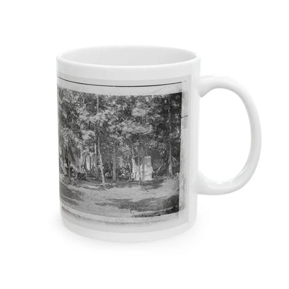 Bealeton, Virginia. Camp Of Company B, 93d New York Volunteers (U.S. Civil War) White Coffee Mug-Go Mug Yourself