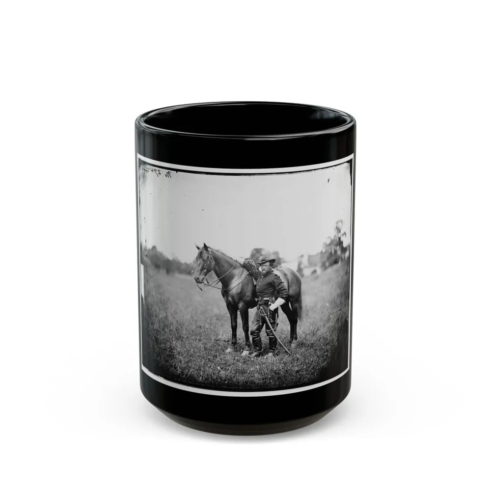 Bealeton, Virginia. Capt. Henry Page, Assistant Quarter Master, At Army Of The Potomac Headquarters (U.S. Civil War) Black Coffee Mug-15oz-Go Mug Yourself