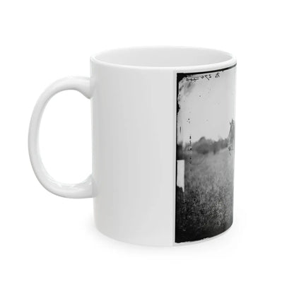 Bealeton, Virginia. Capt. Henry Page, Assistant Quarter Master, At Army Of The Potomac Headquarters (U.S. Civil War) White Coffee Mug-Go Mug Yourself