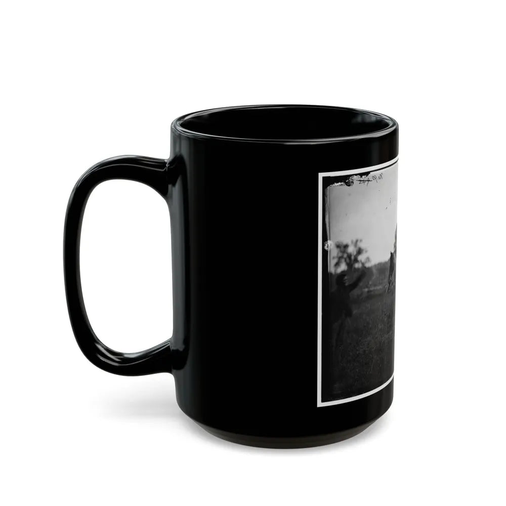 Bealeton, Virginia. Captain Henry Page, A. Q. M. Army Of The Potomac Headquarters (U.S. Civil War) Black Coffee Mug-Go Mug Yourself