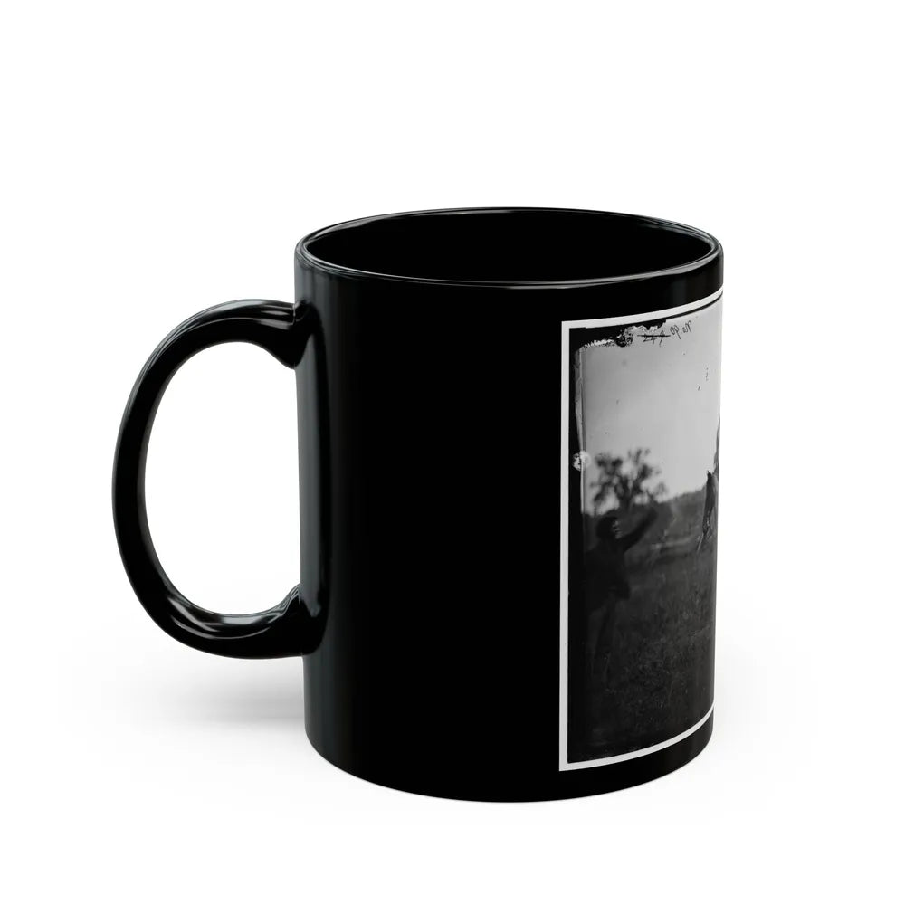 Bealeton, Virginia. Captain Henry Page, A. Q. M. Army Of The Potomac Headquarters (U.S. Civil War) Black Coffee Mug-Go Mug Yourself