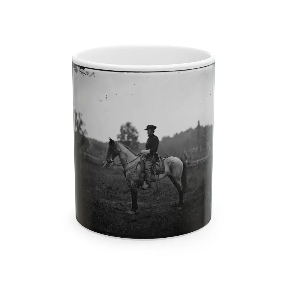 Bealeton, Virginia. Captain Henry Page, A. Q. M. Army Of The Potomac Headquarters (U.S. Civil War) White Coffee Mug-11oz-Go Mug Yourself