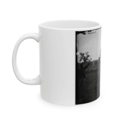 Bealeton, Virginia. Captain Henry Page, A. Q. M. Army Of The Potomac Headquarters (U.S. Civil War) White Coffee Mug-Go Mug Yourself