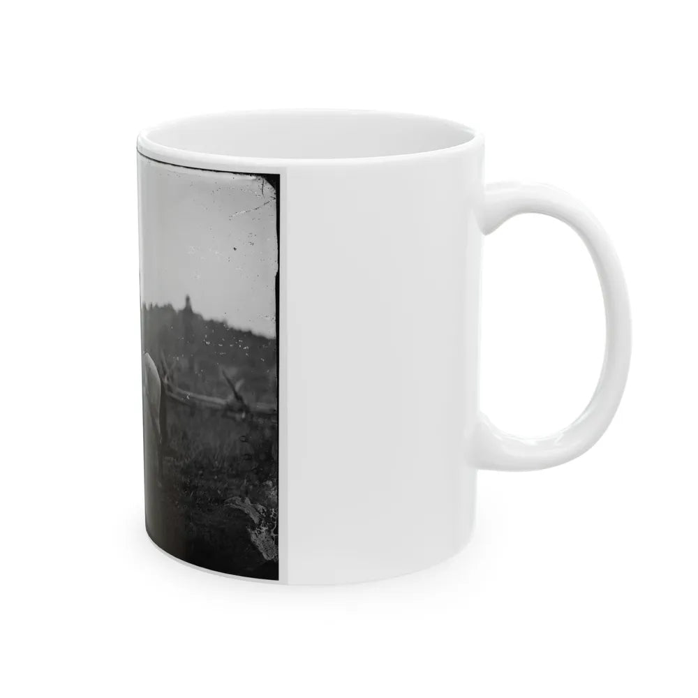 Bealeton, Virginia. Captain Henry Page, A. Q. M. Army Of The Potomac Headquarters (U.S. Civil War) White Coffee Mug-Go Mug Yourself