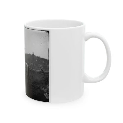 Bealeton, Virginia. Captain Henry Page, A. Q. M. Army Of The Potomac Headquarters (U.S. Civil War) White Coffee Mug-Go Mug Yourself