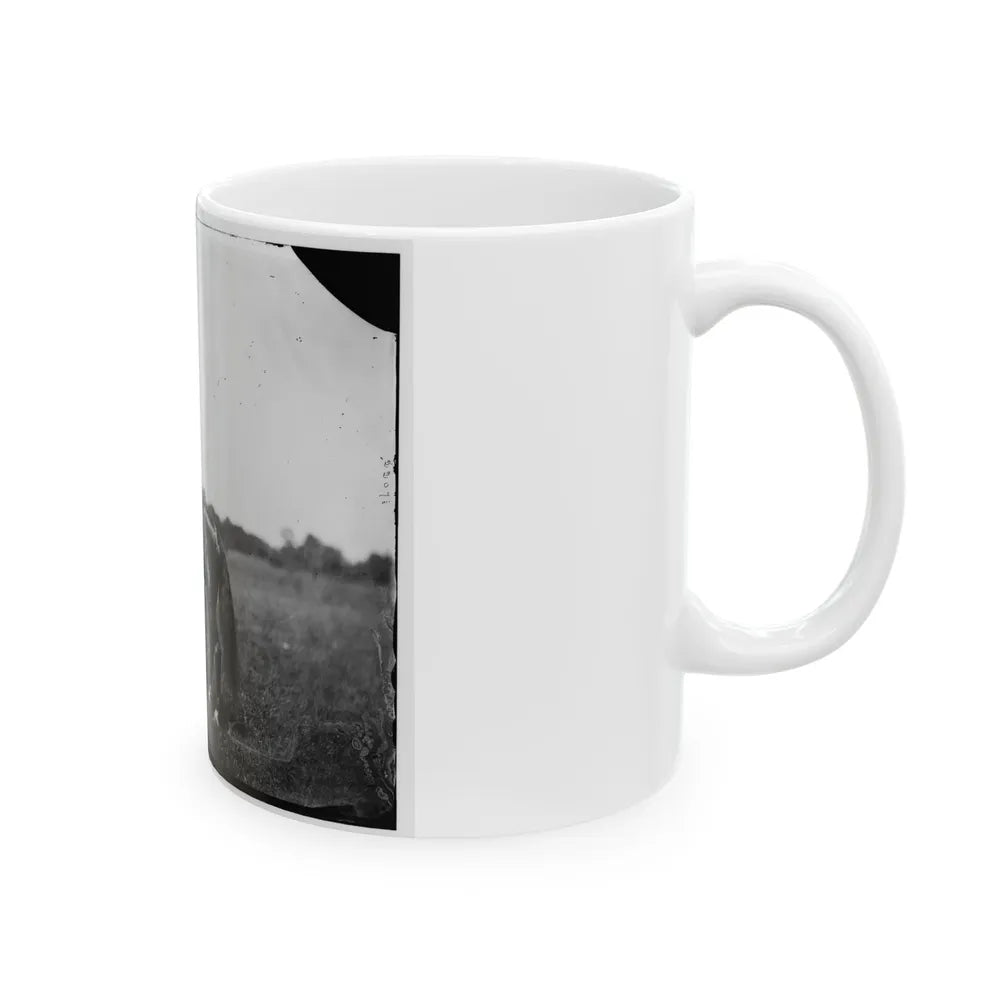 Bealeton, Virginia. Captain Henry Page, Assistant Quartermaster, At Army Of The Potomac Headquarters (U.S. Civil War) White Coffee Mug-Go Mug Yourself