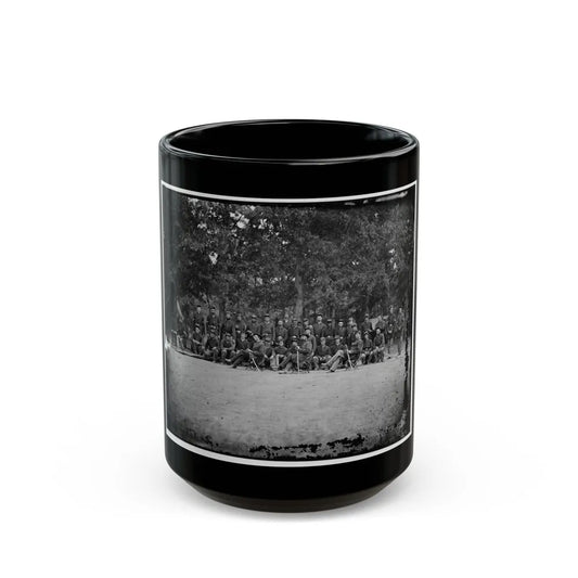 Bealeton, Virginia. Company A, 93d New York Infantry (U.S. Civil War) Black Coffee Mug-15oz-Go Mug Yourself