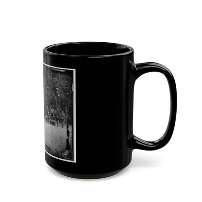 Bealeton, Virginia. Company A, 93d New York Infantry (U.S. Civil War) Black Coffee Mug-Go Mug Yourself