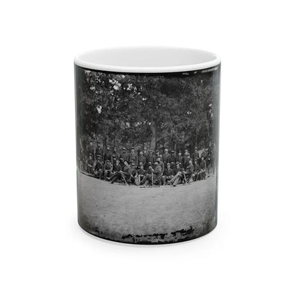 Bealeton, Virginia. Company A, 93d New York Infantry (U.S. Civil War) White Coffee Mug-11oz-Go Mug Yourself