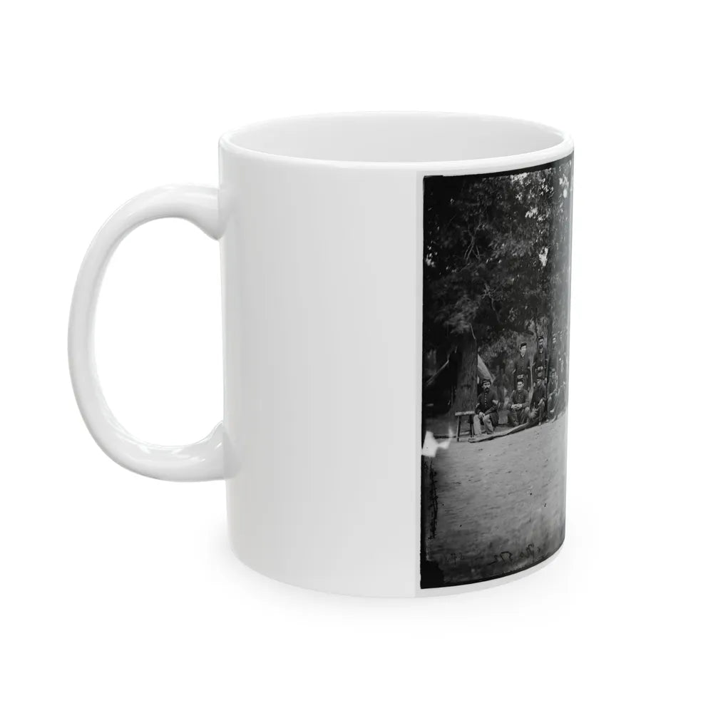 Bealeton, Virginia. Company A, 93d New York Infantry (U.S. Civil War) White Coffee Mug-Go Mug Yourself