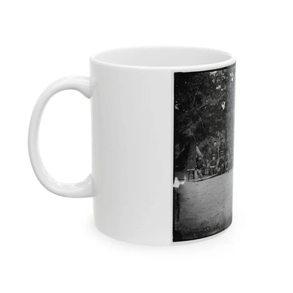 Bealeton, Virginia. Company A, 93d New York Infantry (U.S. Civil War) White Coffee Mug-Go Mug Yourself