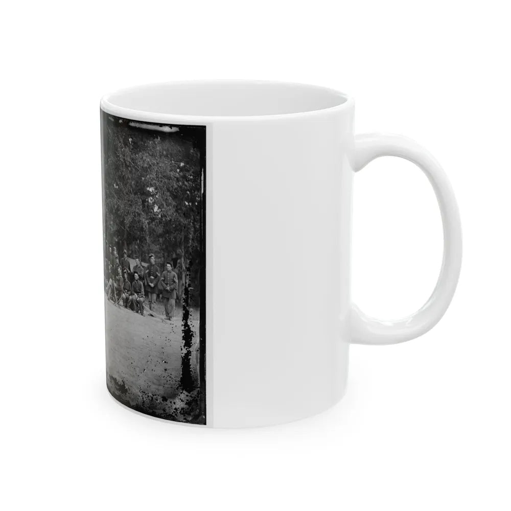 Bealeton, Virginia. Company A, 93d New York Infantry (U.S. Civil War) White Coffee Mug-Go Mug Yourself