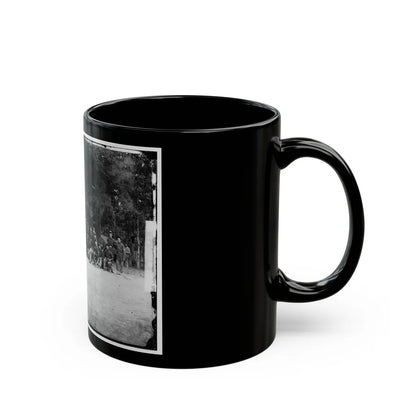 Bealeton, Virginia. Company A, 93d New York Infantry(2) (U.S. Civil War) Black Coffee Mug-Go Mug Yourself