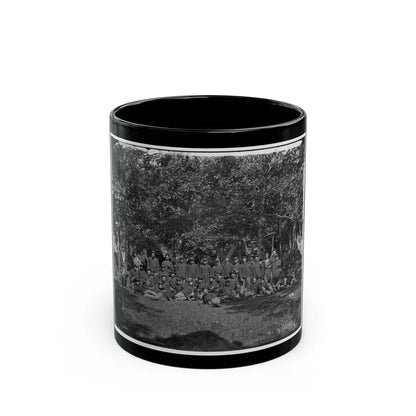 Bealeton, Virginia. Company B, 93d New York Infantry (U.S. Civil War) Black Coffee Mug-11oz-Go Mug Yourself