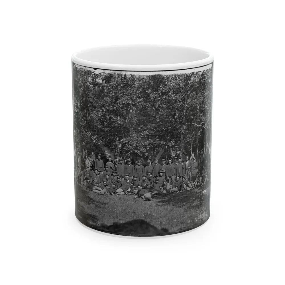 Bealeton, Virginia. Company B, 93d New York Infantry (U.S. Civil War) White Coffee Mug-11oz-Go Mug Yourself