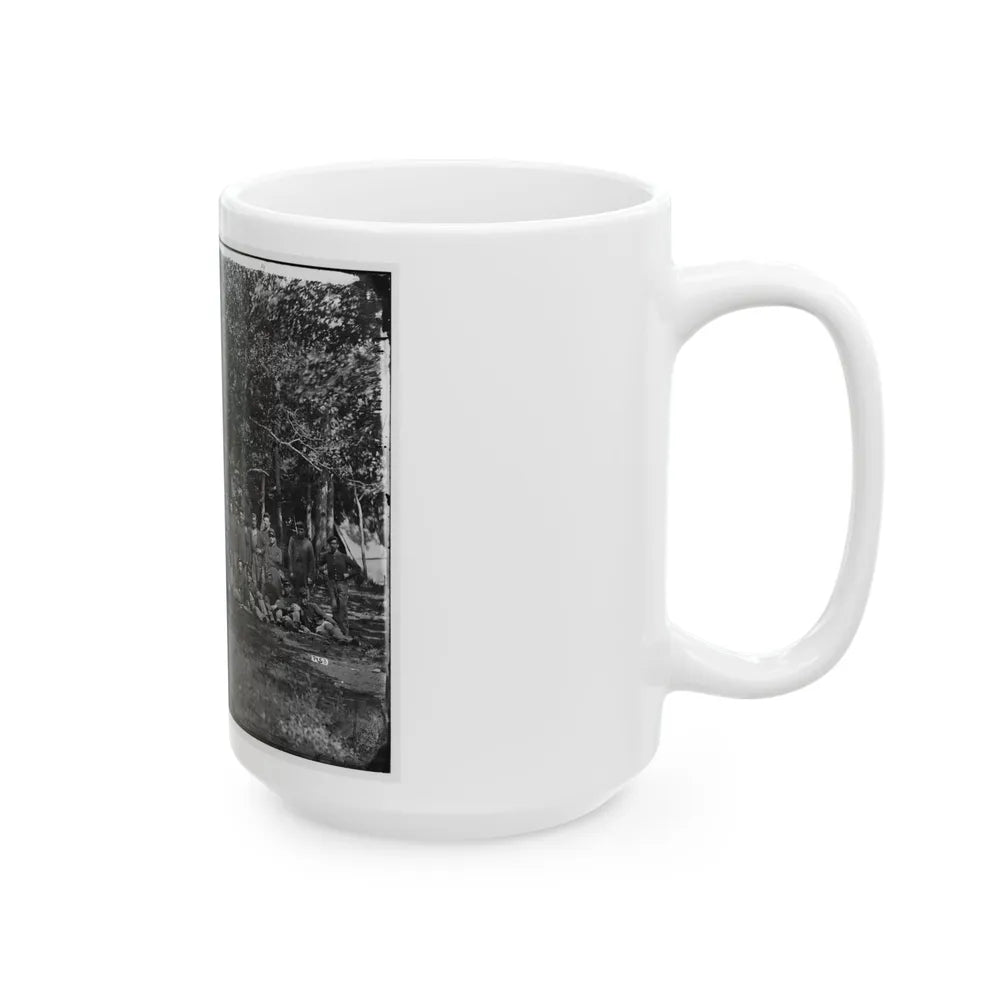 Bealeton, Virginia. Company B, 93d New York Infantry (U.S. Civil War) White Coffee Mug-Go Mug Yourself