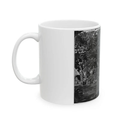 Bealeton, Virginia. Company B, 93d New York Infantry (U.S. Civil War) White Coffee Mug-Go Mug Yourself